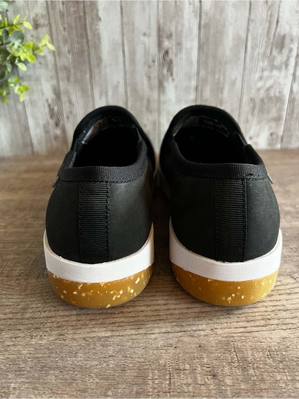 Bogs Kicker Slip On Leather Water Resistant Slip On Shoes Black Women’s Size 7 - Picture 5 of 7
